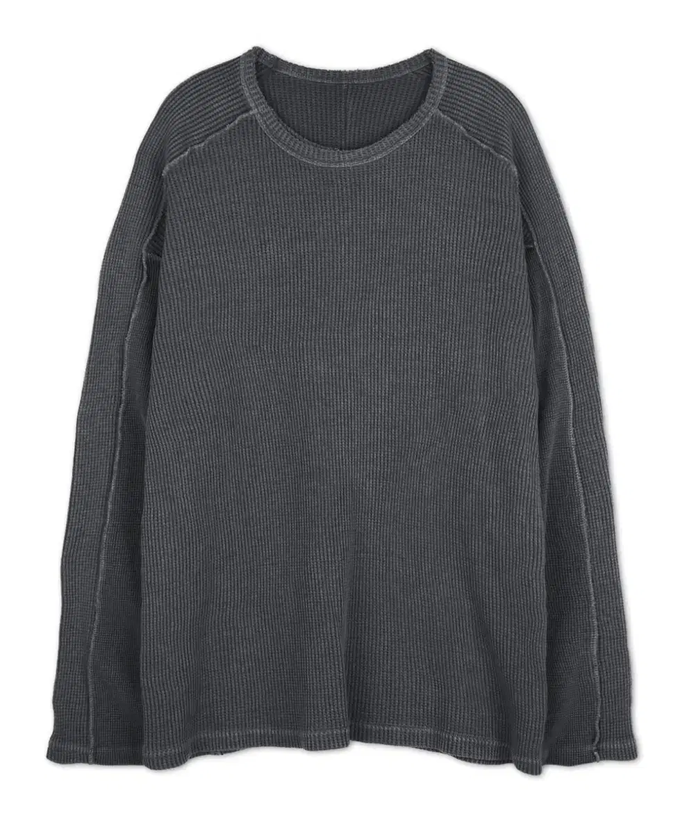 이그노타 롱슬리브니트 CORE:10 WASHED LS T CHARCOAL